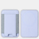 For Magsafe Card Holder Wallet Elastic Leather Pattern Case For iPhone 16 15 12 13 14 17Pro Max S25 Ultra Magnet Phone Bag Cover