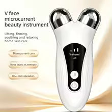 CMH FaceCare Lifting Machine V-Face Roller Skin Rejuvenation Anti-Wrinkle Beauty Device EMS Facial Massager Roller Microcurrent