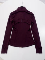 Gold zipper jacket and yoga pants set, sportswear, quick-dry and breathable, slimming and lightweight, tight-fitting
