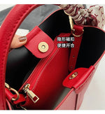Hot Selling Simplicity High-end Women's Crossbody Bag PU Material Versatile Bucket Bag Fashion Handbag Commuting