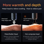 Booster Massage Gun Electric Neck Massager Smart Hit Fascia Gun for Body Massage Relaxation Fitness Electric Muscle Massager