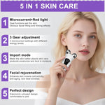 CMH FaceCare Lifting Machine V-Face Roller Skin Rejuvenation Anti-Wrinkle Beauty Device EMS Facial Massager Roller Microcurrent
