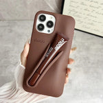 Hot Brand Lemontini Phone Case for IPhone 11 12 13 14 15 16 Pro Max Plus 17 Air Makeup Lip Gloss Silicone Cover with Lip Glaze