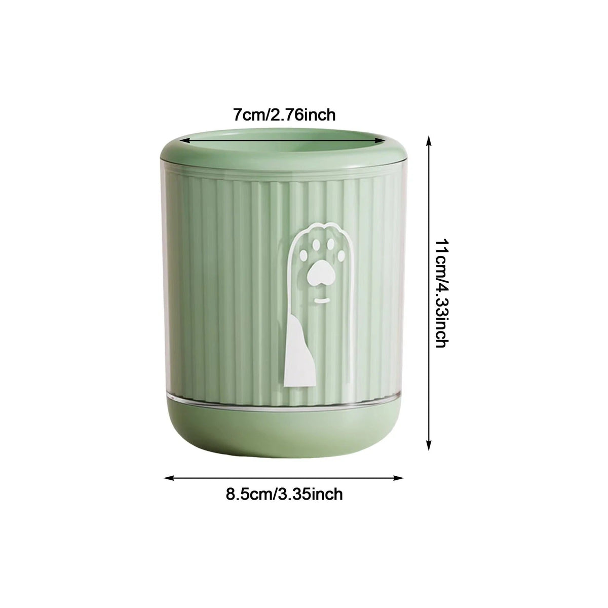 Manual Pet Foot-washing Cup Removable Liner TPR Soft Brush Dogs Cats Paw Cleaner Daily Paw Care Cleaning Tool Pets Accessories