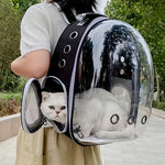 [Portable Backpack Cat Bag] Pet Bag Cat Bag New Double Shoulder Space Capsule Portable Backpack Cat Bag