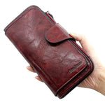 Fashion Wallet Woman Long Clutch PU Leather Hand Bag Large Capacity Card Holder Zipper Coin Purse Money Bag for Ladies