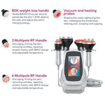 4 in 1 80K Cavitation Ultrasonic Body Slimming Machine Beauty Devic Facial Massager Skin Tighten Face Lifting Vacuum Suction