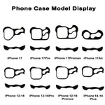Irregular Metal Bumper Phone Case For IPhone 18 17 16 15 14 13 12 Pro Max Plus Lens Film Protect Bare Aluminum Shockproof Cover