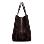 CH Women's Handbag Large Capacity Women's Simple Daily Commute Versatile Solid Color Letter Printed Design Shoulder Bag