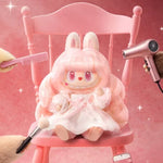 POPMART LABUBU THE MONSTERS HAIR SALON SERIES VINYL PLUSH PENDANT BLIND BOX Mystery Box Doll Cute Anime Figure Ornaments Gift