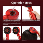 Modes Electric Massage Comb Portable Red Light Kneading Massage Hair Brush Hair Follicles On The Head Essence Oil Applicator